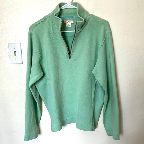 Women's Tommy Bahama Aruba Quarter Zip Sweatshirt Size M - Picture 1 of 5